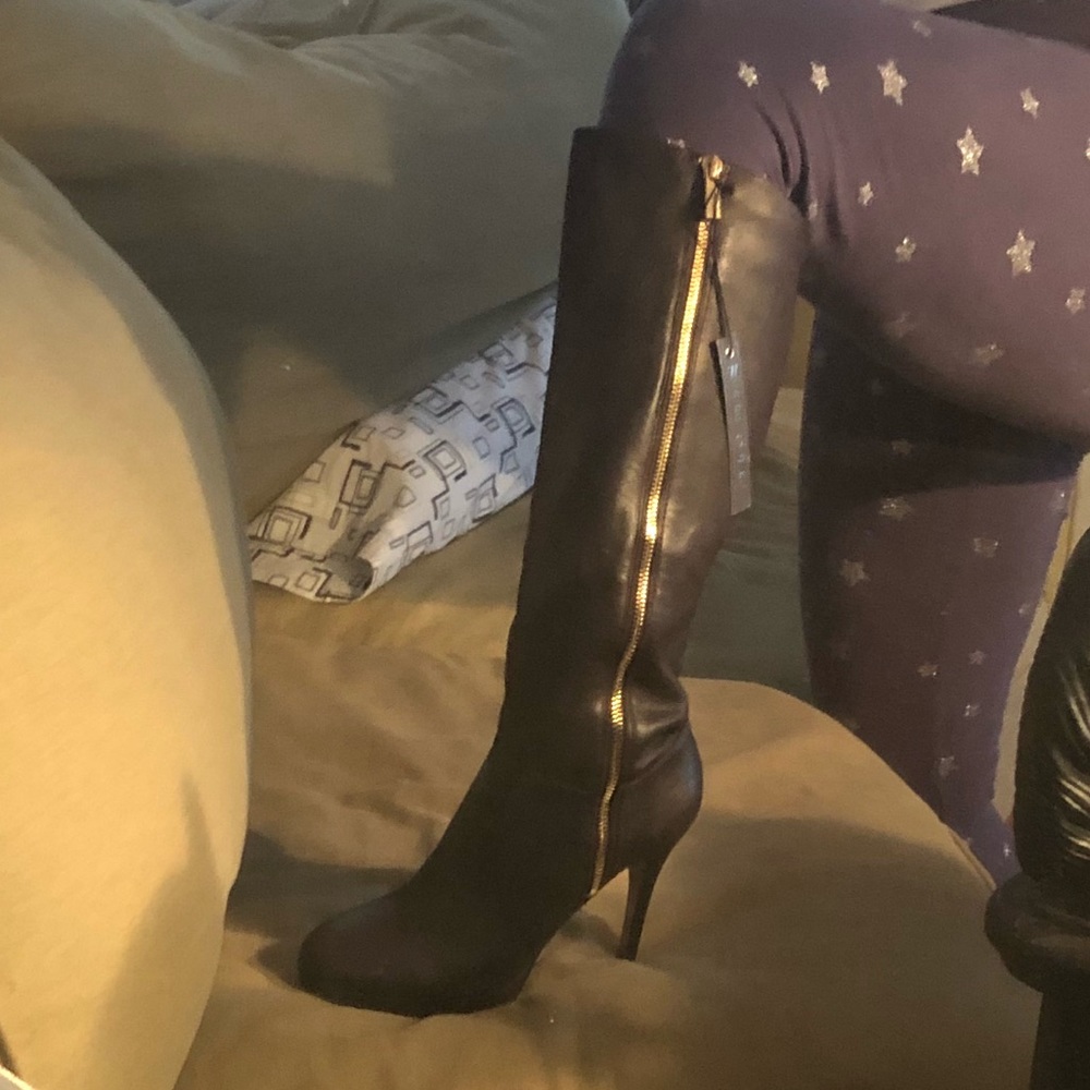 Chocolate brown boots